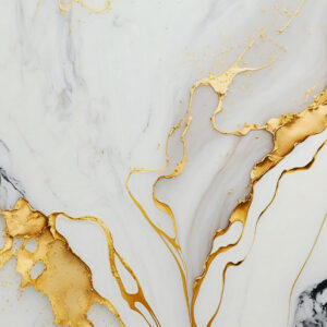 Liquid Gold Marble Wallpaper