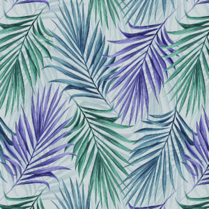 Purple Fern Botanical Wallpaper