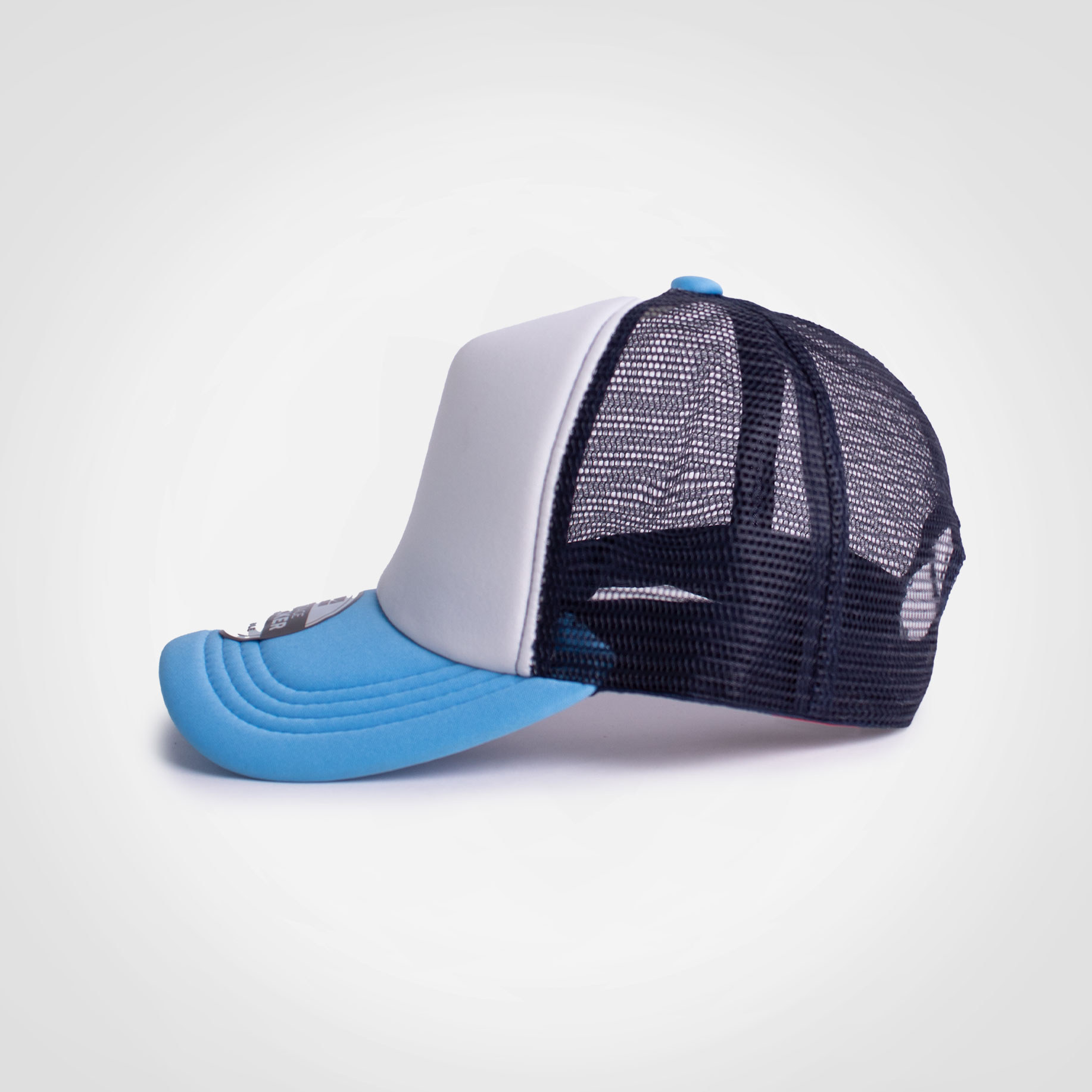 DIY Vintage Trucker Three Tone Cap